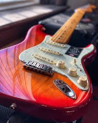 Fender american ultra stratocaster hss electric guitar. Fender American Ultra Stratocaster Plasma Red Burst Fender American American Ultra Stratocaster Guitar