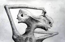 Disturbing art made by mentally ill people. 17 Creepy Drawings By Schizophrenics To See The World Through Their Eyes Onedio Co