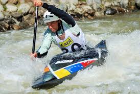 Canoe slalom (previously known as whitewater slalom) is a competitive sport with the aim to navigate a decked canoe or kayak through a course of hanging downstream or upstream gates on river rapids in the fastest time possible. Instituto Nacional De Deportes On Twitter Canotajeslalom Alexis Perez K1 Melquisiadec Vega C1 Y Mariana Torres K1 C1 Surcaran Las Rapidas Aguas En La Copa Del Mundo De Canotaje Slalom En Praga
