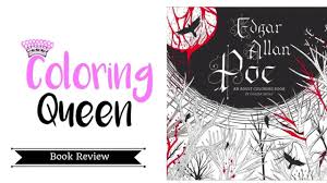 Click the edgar allan poe coloring pages to view printable version or color it online (compatible with ipad and android tablets). Edgar Allan Poe Coloring Book Review Odessa Begay Youtube