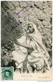 Algerie Scenes Et Types Musicien Flute En Vente Sur Delcampe Flute Instrument Musicien Flute