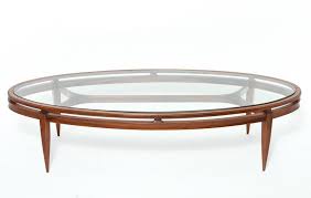 First, this design isn't necessarily my own. Lot Art Mid Century Modern Oval Glass Top Coffee Table