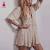 White Hippie Wedding Dress