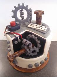 Engineer Cake Gateau Ingenieur Engineering Cake Mechanics Birthday Cake Cake Designs Birthday
