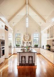 Kitchens With 12 Foot Ceilings For Traditional Kitchen And Glass Front Cabinets Interior Design Kitchen White Kitchen Design Beautiful Kitchens