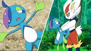 Goh's Sobble Evolves into Drizzile 「AMV」 - I am Blue - Pokemon Journeys  Episode 62 - YouTube