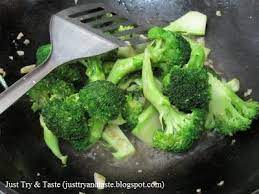 Resep Tumis Brokoli Bawang Putih Resep Vegetarian Memasak Tumis