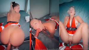 Therealbrittfit - Red Outfit Sex Tape Video Leaked – TubeOrigin