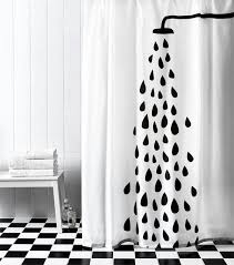 The bathroom brings together three curtain models at once. 25 Unique Designer Shower Curtains In The Bathroom For A Good Mood