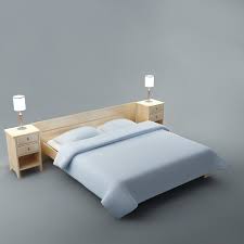 Bed By Flob3d Bed Rendering Realistic 3ds Max 8 Vray Textures Materials Included You Can Buy This 3d Model For 6 5 On Bed Furniture Bed Furniture