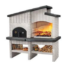 Barbecue In Pietra Naturale New Zeland L 178 X H 184 Cm Cucine Da Esterno Barbecue Forno Esterno