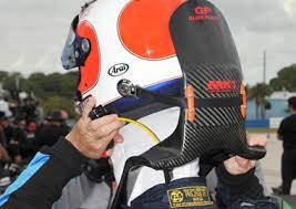Not as dumb, it appears, as nascar drivers once were. Jim Downing Tests His Hans Device Motor Sport Magazine