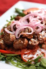 Bo Luc Lac Vietnamese Beef Cubes Asian Recipes Recipes Beef Recipes