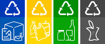 Download Your Free Set Of Printable Recycling Labels For Any Waste Bin Customize You Trash Cans With These Nicely Recycle Printable Bin Labels Recycling Bins