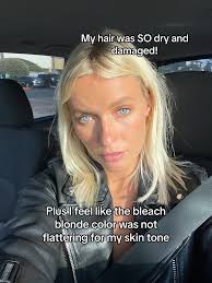 Natural Blonde with Bleach