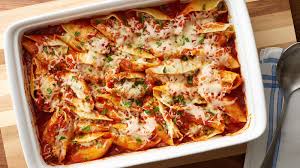 10 Unapologetically Cheesy Casseroles Stuffed Pasta Shells Beef Pasta Stuffed Shells Recipe