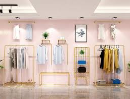 Check spelling or type a new query. Clothing Store Rack Display Rack Wall Hanging Double Deck Back Hanging Rack Decoration Of Women S Clothing Store Rack Gold Hangers Racks Aliexpress Hanging Racks Store Shelves Display Clothing Rack