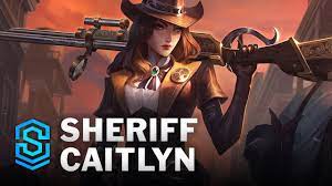 Sheriff Caitlyn (2021 ASU) Skin Spotlight - League of Legends - YouTube