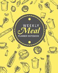 Weekly Meal Planner Notebook 52 Weeks Track And Plan Your