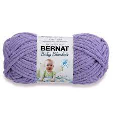 Bernat Polyester Baby Blanket Yarn 100g 3 5 Oz Lilac Walmart Com