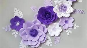 Wall flowers zum kleinen preis hier bestellen. Diy Paper Flower Step By Step Diy Room Decor Wall Art Giant Paper Flowers Back Drop 2020 Youtube