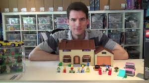 Lego fanatic recreates the simpsons springfield with thousands of bricks. Lego The Simpsons 71006 The Simpsons House Youtube