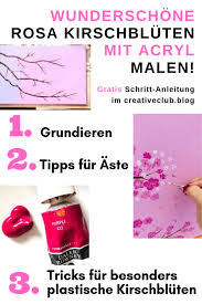 Horadam aquarell farben lassen sich mit schmincke akademie aquarellfarbe sowie mit schmincke hilfsmittel f. Kirschbluten Mit Acrylfarben Malen Komm In Den Garten Pavillon Creative Club