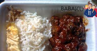 Rm3 kuih bakar pandan/jagung : Babacook Nasi Lemak Sambal Kerang Babaku