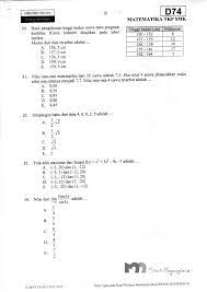 Pembahasan soal ujian matematika smk, #1. Download Soal Ujian Nasional Smk 2011 2012 Smk Matematika Tkp Matematika Menyenangkan