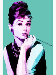 Poster for Sale mit "Frühstück bei Tiffany" von perfectpolygons