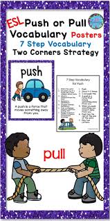 Esl Vocabulary Force And Motion Enjoy These 4 Posters To Help Your Students Learn Force And Motion Vocabul Vocabulary Posters Esl Vocabulary Force And Motion