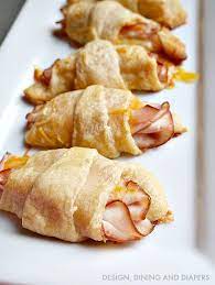 Turkey And Cheese Crescent Rolls An Easy Family Appetizer Or Snack Recipe Quick Family Meals Recipes Family Lunch