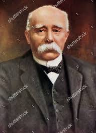Georges Benjamin Clemenceau 1841-1929 French Premier Editorial Stock Photo 