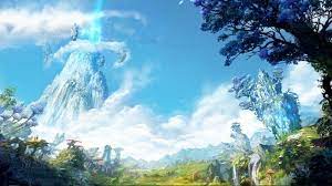 Wallpapers For Your Device Aion Online Landscape Fantasy Art Wallpaper Live Wallpapers Fantasy Landscape Fantasy Art