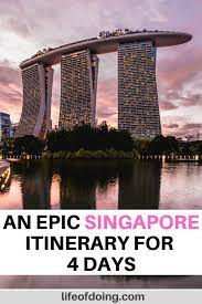 4 Days In Singapore Itinerary What To Do On Your First Visit Singapore Itinerary Singapore Travel Tips Travel Destinations Asia