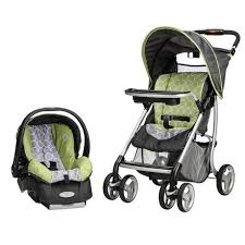 Evenflo Journeylite Green Rings Travel System Walmart Ca Evenflo Stroller Travel System