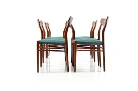 Mid century and loft modern dining chairs come in a variety of finishes and styles. Teak Dining Chairs By Luebke Room Of Art