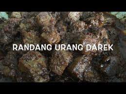 Randang rang bukik adalah rendang padang homemade dengan. Rendang Padang Cara Menghitamkan Rendang Daging Randang Darek Youtube