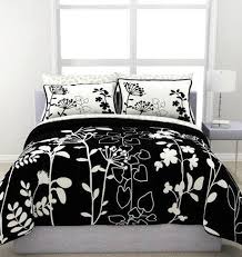 Black And White Full Size Comforter Formula Botanica Reversible Bed In A Bag Black And White Floral Print Full By Formula Http Www Am With Images Full Bedding Sets Comforter Bedding Sets Twin Bed Sets