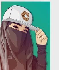 Dihalaman ini anda akan melihat gambar animasi cowok bertopi keren yang apik! 99 Gambar Kartun Muslimah Cantik Keren Gaul Dan Kekinian