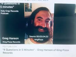 Band Management: Blog 37: King Pizza Records