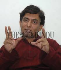 Film maker Anwar Jamal during an interview in New Delhi