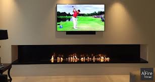 Ecran de veille feu de cheminée poids : Cheminee Television Conseils D Installation Tv Et Cheminee Decorative