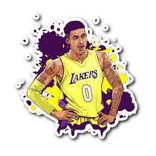 Has just dropped the official trailer for space jam: Kyle Kuzma Vinyl Sticker Kyle Kuzma Bart Simpson Art Nba Basketball Art