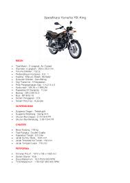6202 z / yamaha vixion : Doc Spesifikasi Yamaha Rx King Yoga Samudra Academia Edu