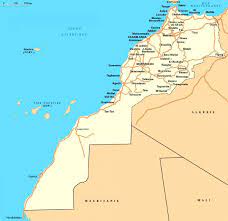 Kaart van anaheim, saipan kaart, kaart van buenos aires, nashville kaart, saint paul kaart. Marokko Woestijn Kaart Kaart Van Marokko De Woestijn Van Noord Afrika Afrika