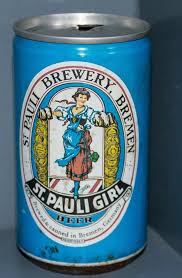 St Pauli Girl Vintage Beer Can Bremen Germany Stpaulibrewery Vintage Beer St Pauli Girl Beer Beer Girl