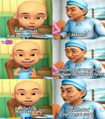 Meme upin ipin terbaru bikin ngakak dan lucu. 64 Upin Ipin Memes Ideas Memes Cartoon Jokes Funny Memes