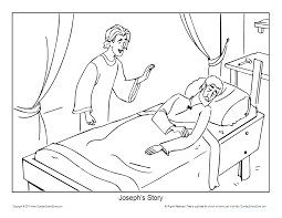 They could be used as a teaching illustration in sunday school, or a printable coloring activity for children. Angel Coloring Pages Joseph Was Told About Jesus