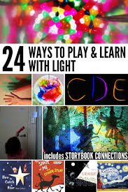 These rays cause substances that fluoresce to glow under the black light. 25 Light Activities For Learning All About Light And Dark Day And Night